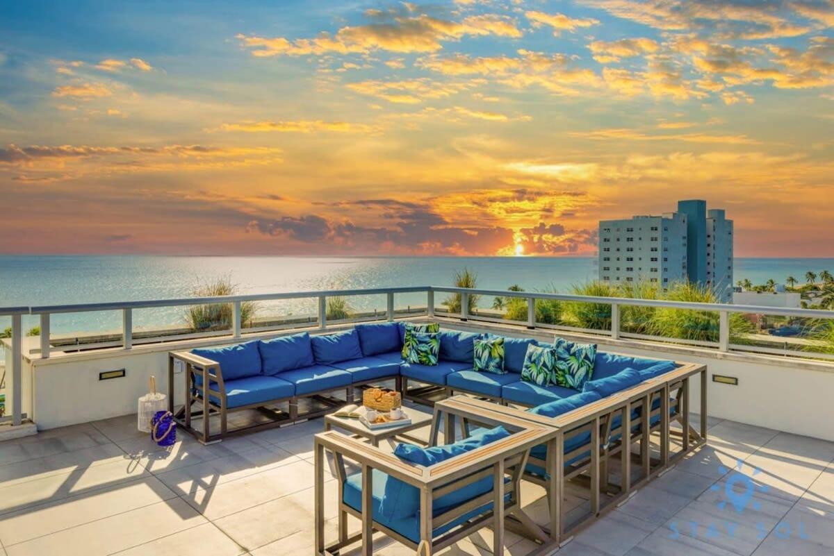 Rooftop Pool & Hot Tub - Gym - Hollywood Beach Luaran gambar