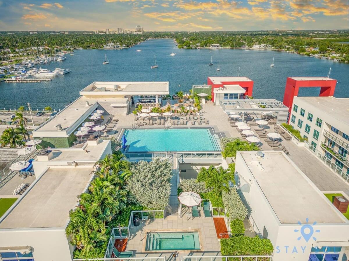 Rooftop Pool & Hot Tub - Gym - Hollywood Beach Luaran gambar