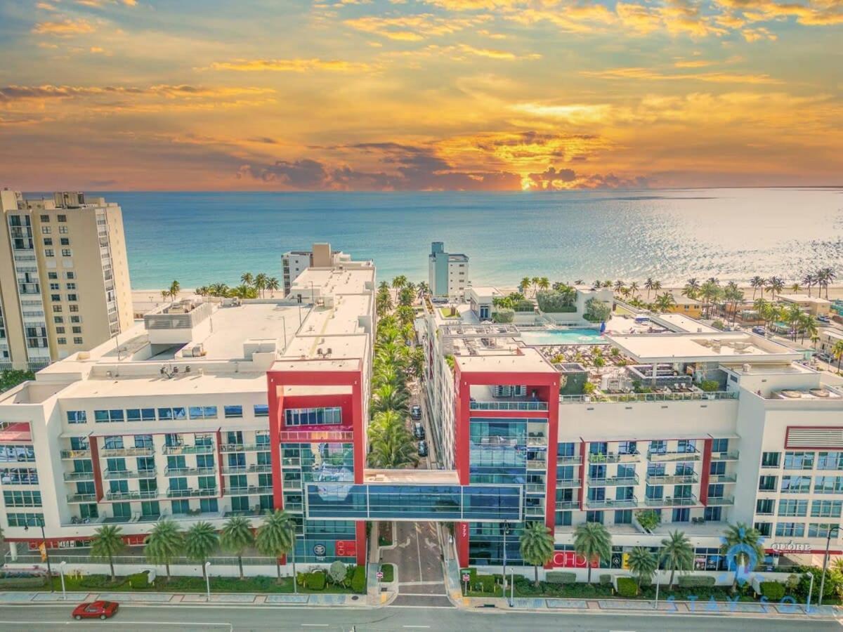 Rooftop Pool & Hot Tub - Gym - Hollywood Beach Luaran gambar
