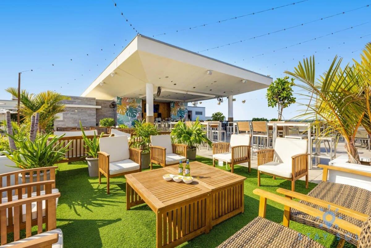 Rooftop Pool & Hot Tub - Gym - Hollywood Beach Luaran gambar